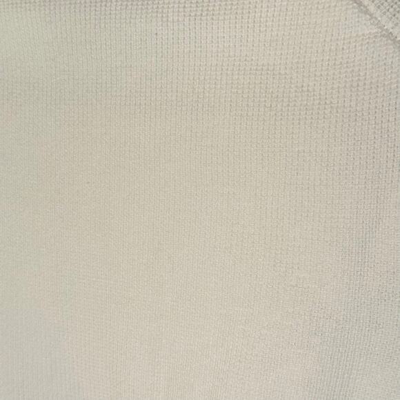 Quince Women’s Organic Cotton White Cardigan XS w/ Gold Buttons & Pockets - Picture 5 of 13